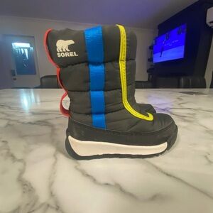 Sorel Toddler Boy Pull On Boots Size 8